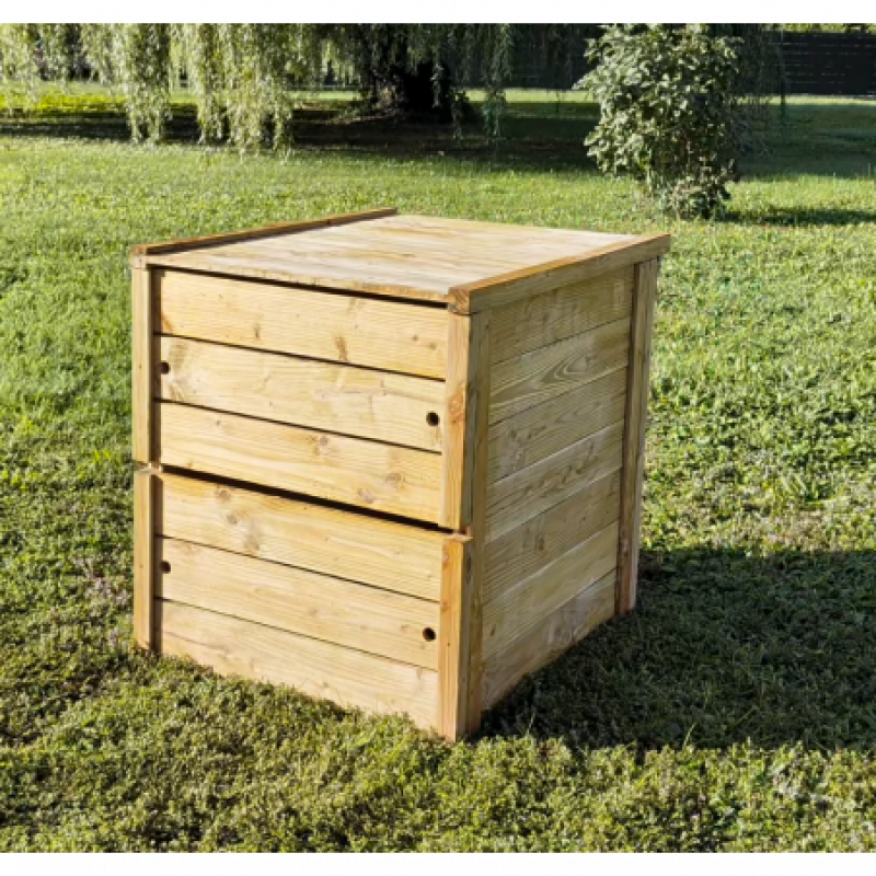 Composteur en bois : une solution durable pour les professionnels