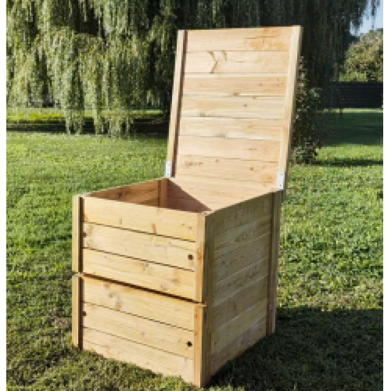 Composteur en bois : une solution durable pour les professionnels